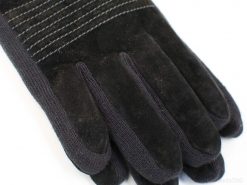 Stylish black work glove for comfort and grip in various outdoor activities.