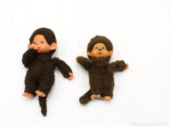 Vintage monchhichi aapjes knuffels 94766