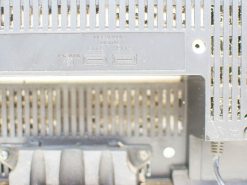 Back panel of a vintage JVC LCD-TV featuring EXT audio/video ports and ventilation slots.