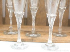Kristallen champagne glazen 98476