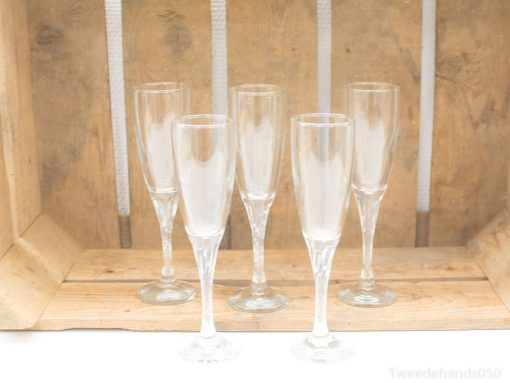 Kristallen champagne glazen 98476