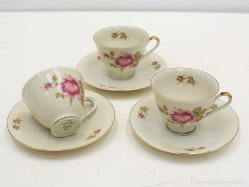 Raynaud & co Limoges theekopjes retro 197433