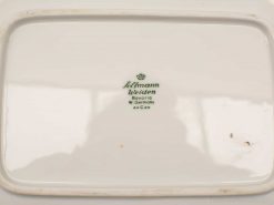 Elegant Seltmann Weiden porcelain plate, featuring royal emblem, perfect for collectors of Bavarian antiques.
