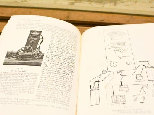 Explore a vintage book on electrical devices featuring detailed images and schematics for enthusiasts.