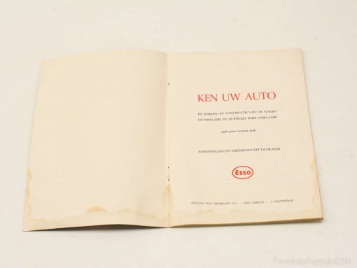 Esso Vintage Auto Guide: Essential maintenance tips and safety advice for car enthusiasts.