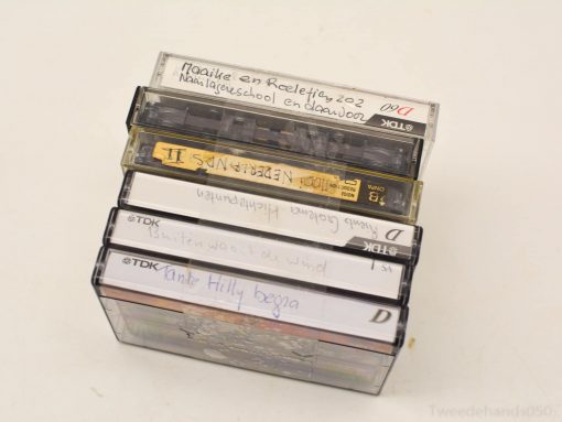 Gebruikte cassettebandjes 99566