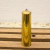 Elegant vintage brass bell, polished finish, perfect for décor or musical use.