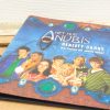 Huis Anubis: Collectible adventure cards featuring iconic characters and the Eye of Horus.