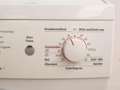 Modern Bosch washing machine with user-friendly controls and energy-efficient wash programs.