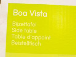 Stylish Boa Vista side table for modern interiors, available in multiple languages.