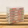 Vintage TDK D90 cassette tapes, perfect for personal recordings and nostalgic music collections.