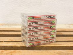 TDK D 90 gebruikte cassettebandjes 6 x 12193
