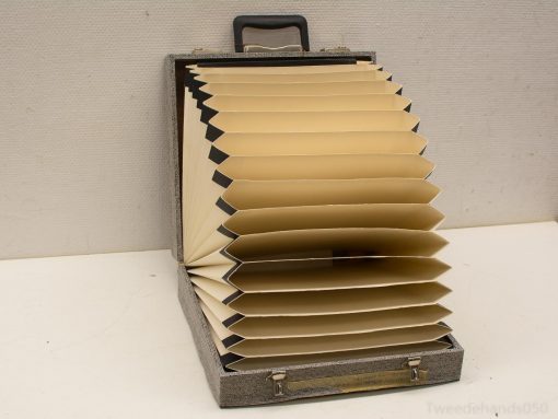 Vintage platenkoffer, Lp koffer 12797