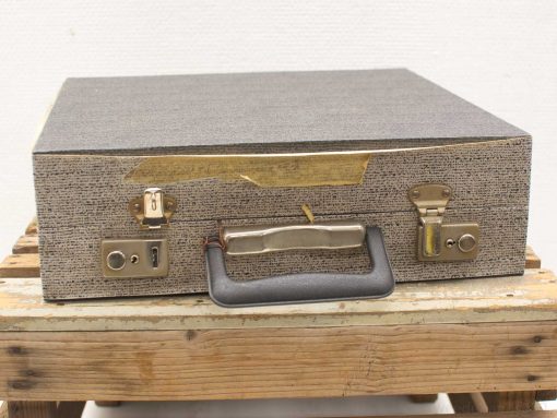 Vintage platenkoffer, Lp koffer 12810