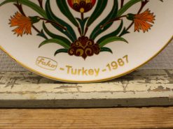 Wandbord Botanical Turkey 1987 12861