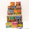 Colorful CD box collection of Johann Sebastian Bachs classical music masterpieces.