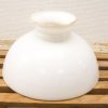 Elegant vintage white ceramic bowl with gold trim, perfect for decor or gifts.