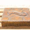 Nostalgic antique postbox with intricate design, perfect for adding charm to any decor.