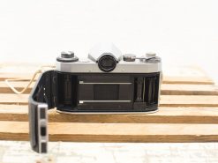 Vintage Praktica Nova IB camera showcasing classic mechanical features and elegant design.