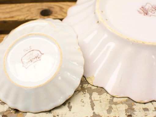 Elegant recycled ceramic bowls in soft hues, perfect for collectors or special gifts.