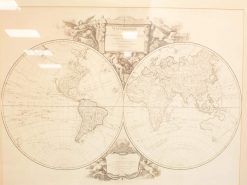 Mappemonde globe terrestre schilderij 14738