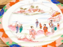 Chinees porseleinen bord handbeschilderd 15122