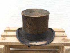 Hoge hoed zwart 15404
