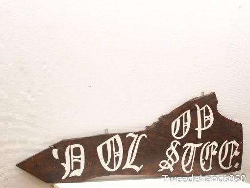 houten bord met text 19599