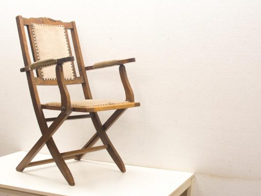 inklapbare vintage stoel 15889