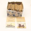 Vintage cigarette cards featuring Alfa Romeo and Balfour in a classic collectible box.