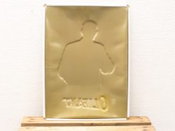 Elegant golden silhouette exuding mystery and luxury, paired with stylish, inviting text.