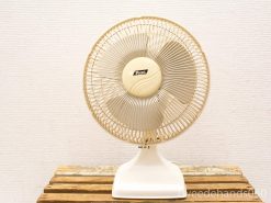 Vintage Remi table fan from the 1970s, stylish and functional for any home decor.