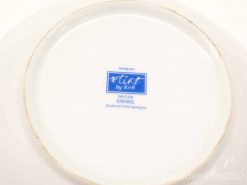 Vintage R&B porcelain plate, Decor Swing design, dishwasher safe, German craftsmanship, elegant dining.