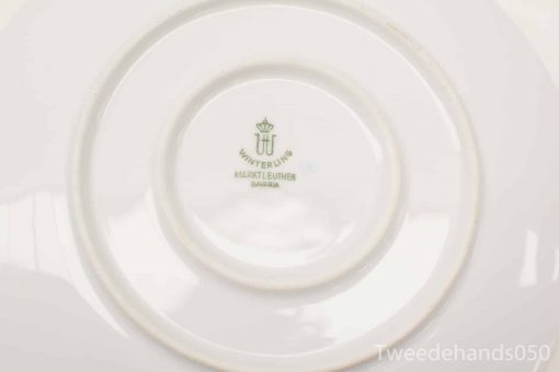 Vintage Winterling porcelain plate from Marktleuthen, elegant design with refined craftsmanship.