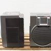 Vintage audio speakers with sleek design and superior sound quality for collectors and decor.