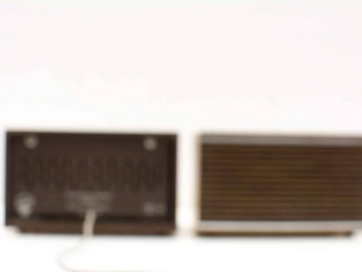 Classic vintage speakers showcasing retro audio design and craftsmanship for music enthusiasts.