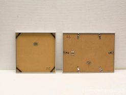Vintage art frames: square and rectangular, stylishly displaying photos or artwork.