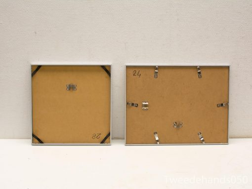 Vintage art frames: square and rectangular, stylishly displaying photos or artwork.