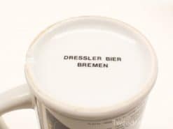 Vintage Dressler Bier Mug from Bremen - A charming collectible reflecting brewing culture.