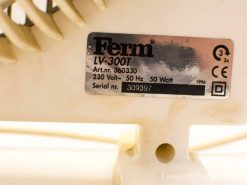 Ferm LV-300T vintage box fan, 50 Watt, quality airflow for any interior space.