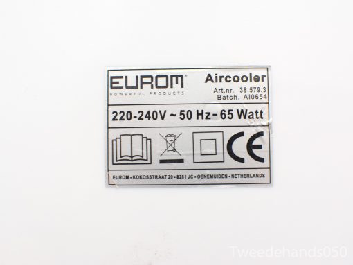 Eurom aircooler mobiele airco 21133