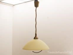 hanglamp van ijzer en glas 21197