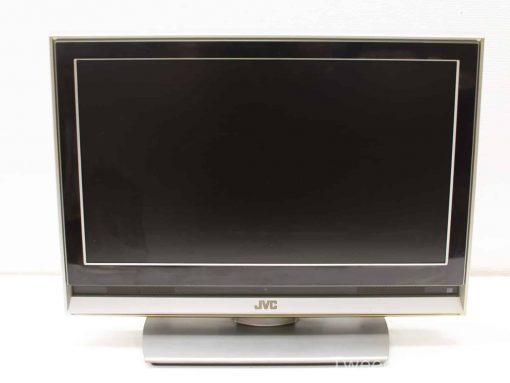 JVC Slim Design TV: Modern elegance with minimalistic style and sturdy support. Perfect for any space.