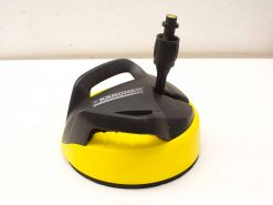 Kärcher surface cleaner attachment for efficient, easy cleaning of patios and driveways.