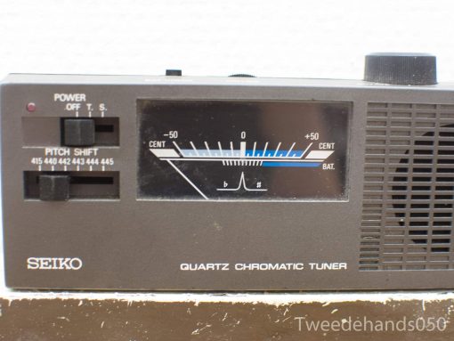 Seiko Quartz Chromatic Tuner for precise, user-friendly instrument tuning at home or on the go.
