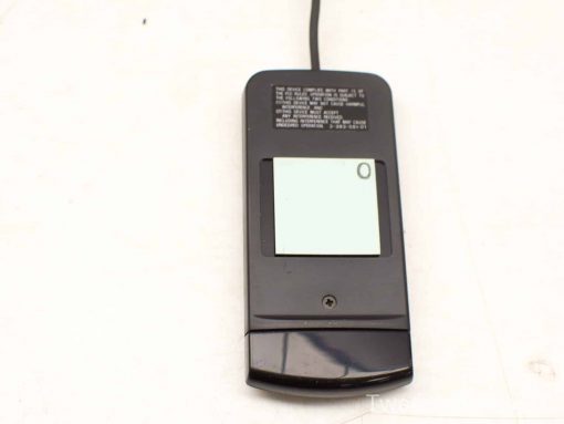 Stylish retro Sony wired mouse model 20674 in sleek black design for comfortable desktop use.