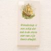 Decorative tile featuring a ship and the quote on friendships resilience in storms.