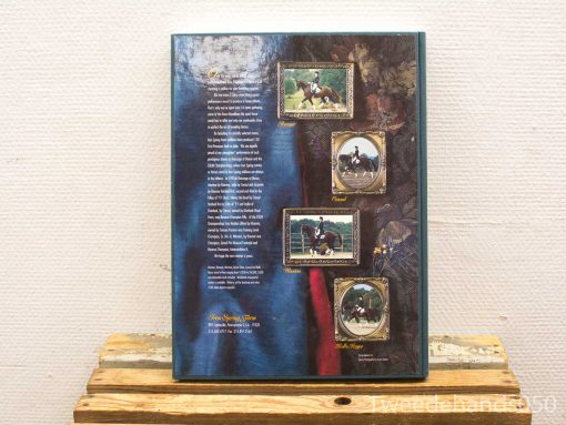 Explore the artistry of Dutch stallions in this elegant equestrian book cover.