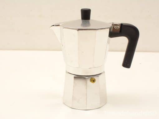 vintage aluminium koffiepot  21162