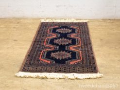 Vintage handgeknoopt Perzisch tapijt  20641